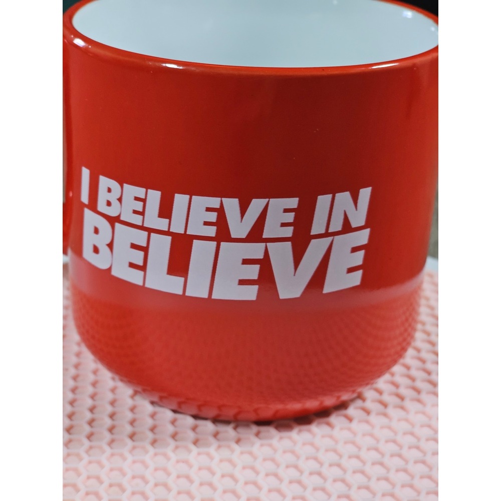 Zak Ted Lasso Coffee Mug Red I Believe In Believe Team Lasso Ceramic Cup 22143